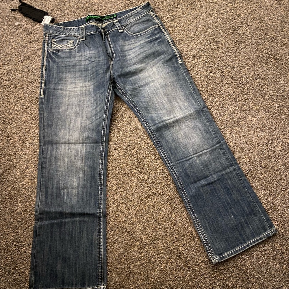 Brand new Mens 38X32 RockNRoll Denim Pistol jeans.